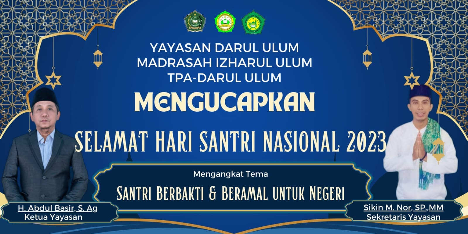 Santri Berbakti Dan Beramal Untuk Negeri