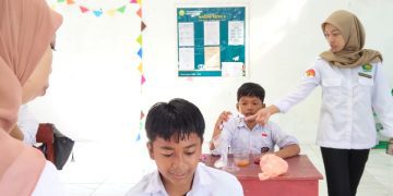 MI Izharul Ulum Gelar Ujian Praktik Untuk Murid Kelas 6